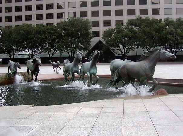 Running Horses at Las Colinas